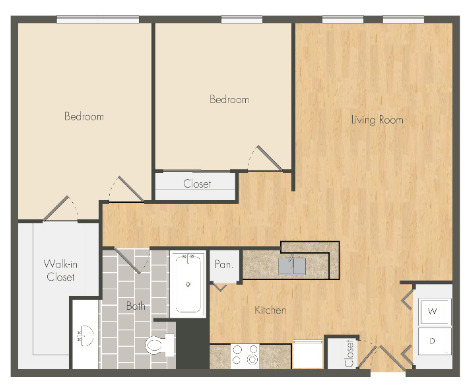 1045 15th PL Studio-2 Beds Apartment for Rent - Photo Gallery 29